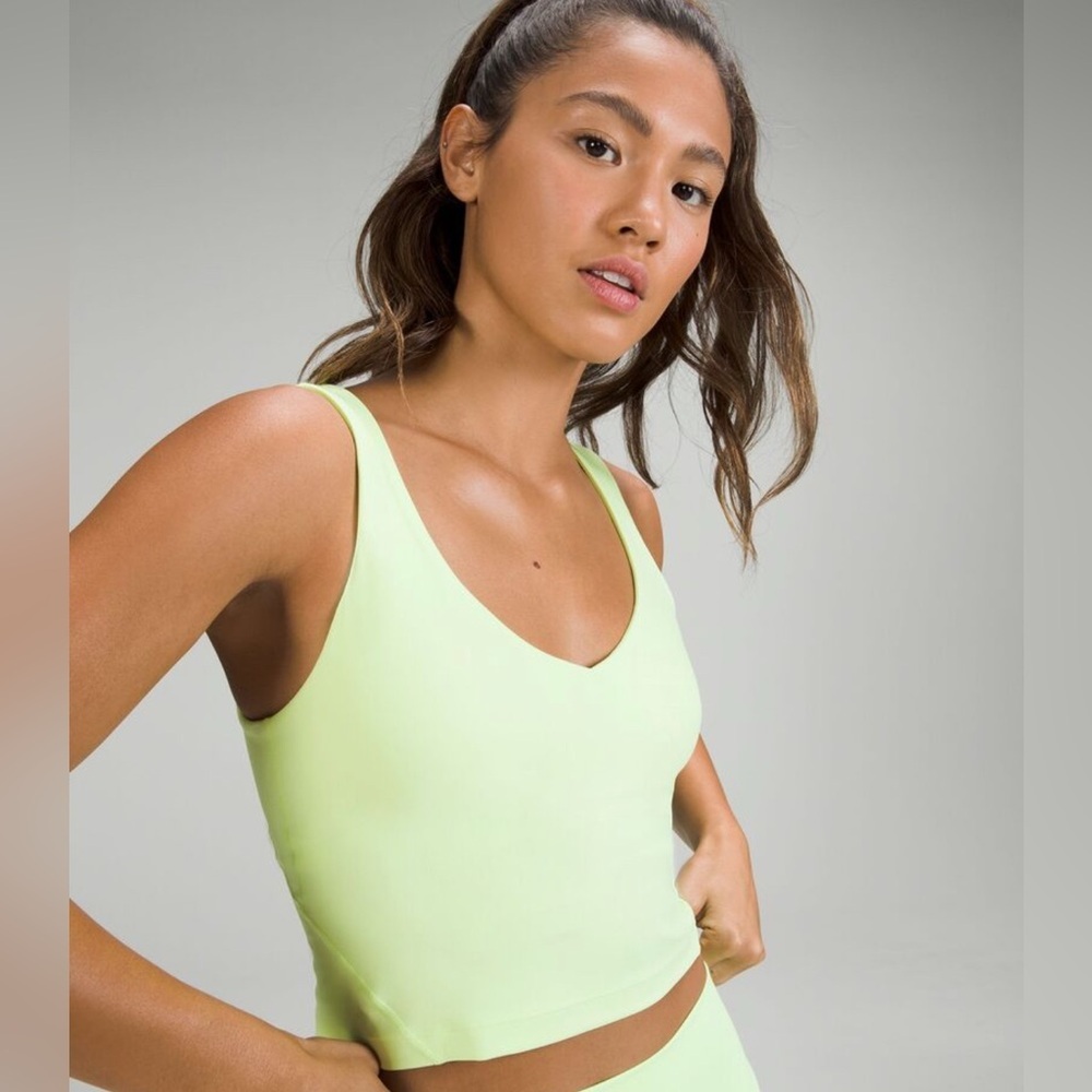 Lululemon “Vibe Check” Cropped Tank – Size 10